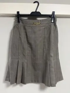 CLATHAS プリーツ膝丈スカート サイズ38