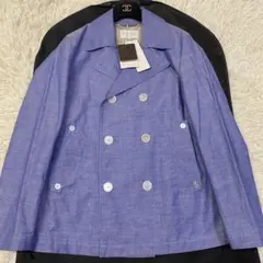 【未使用•タグ付✨】マッキントッシュフィロソフィー リネン スプリングコート 青