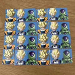 【値下げ】ドラゴンボール 顔写真風ステッカー 悟空 ベジータ フリーザ