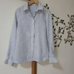 無印良品　リネン100%シャツのサムネイル