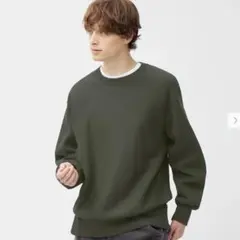 GU ヘビーウェイトスウェットプルオーバー XXL  ダークグリーン