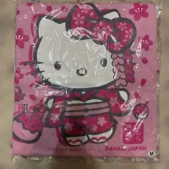 新品 미사용 大阪限定 ハローキティ Tシャツ M 산리오 和柄 桜 たこ焼き