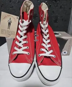 90s'U.S.A CONVERSE ALL STAR HI RED size8