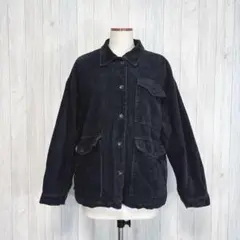 【W.W.G】長袖 コーデュロイジャケット アウター 裏ボア 防寒 カジュアル