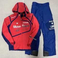 【美品】DESCENTE スキーウェア上下セットMove Sport