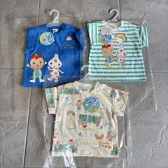 新品タグ付き　半袖Ｔシャツ　3点セット　おとうさんといっしょ　80サイズ