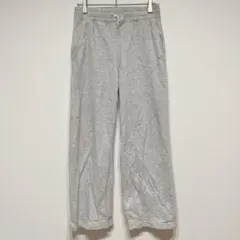 アバクロンビーアンドフィッチ パンツ ストレート グレー スウェット 部屋着 S