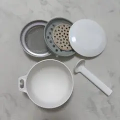 1ヶ月ほど使用していました。 こし器、すり鉢、スプーンの部分のみ使用しました。