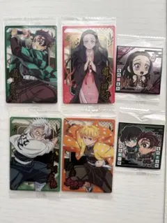 鬼滅の刃 ウエハース 炭治郎 禰豆子 実弥 善逸