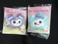 TWICE LOVELYS ぬいぐるみヘアピン 2個セット サナ　ナヨン