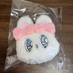 新品エスターバニー ぬいぐるみポーチ リボンバニー ピンク
