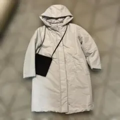 極美品　ユニクロ UNIQLO ハイブリッド　ダウン　コクーン　コート　S