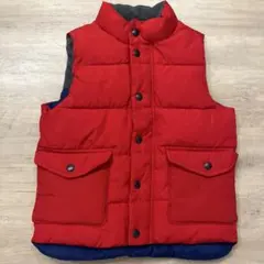 キッズbaby GAP ダウンベスト 5歳用 レッド