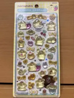 第二弾 ポムポムプリン サンリオ ボンボンドロップシール