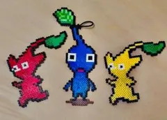 ピクミン アイロンビーズ 3体セット