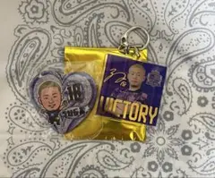 サッカー 応援グッズ キーホルダー 18