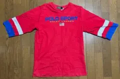 90's POLO SPORT ポロスポーツ ビッグロゴ ホッケーシャツ 170のサムネイル