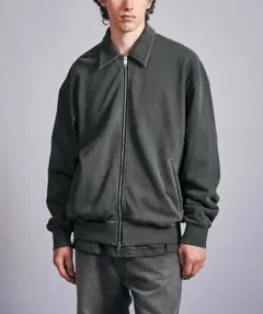 Monkey timeガーメントダイ フレンチテリー ジップ ジャケット