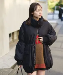 Kastane キャンディスリーブリバーシブルコート