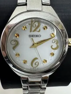 SEIKO ソーラーレディース時計　稼働品！