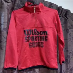 Wilson 赤 ジャージトレーナー 140サイズ