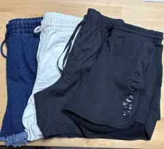 ショートパンツ4点セット　adidas グローバルワーク　無印