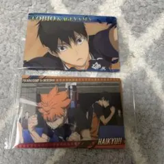 ハイキュー!! ウエハース6 影山飛雄2枚セット