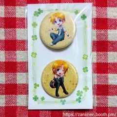 UTAU 穂歌ソラ 穂歌サラ 缶バッチ 缶バッジ 2個セット【きめらぶーす。】B