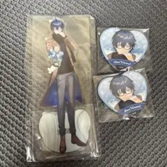 レオス・ヴィンセント ホワイトデー 缶バッジ アクスタ 3点