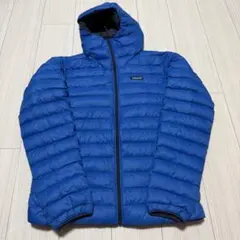 Patagonia　ダウンセーターフーディ　ブルー　M