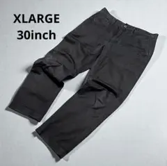エクストララージ コットンフィットチノ ブラック 30インチ 綿100%