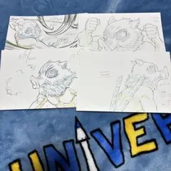 鬼滅の刃 嘴平伊之助 ポストカード ①