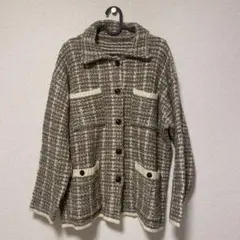 フリークスストア freak's store カーディガン 厚手 ベージュ