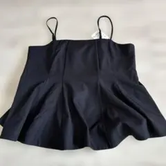 大きいサイズ キャミソールビスチェ&ロングスカートセット