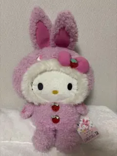 可愛すぎる♡ハローキティ ぬいぐるみ ウサギコスチューム ハローキティ うさぎの着ぐるみキティちゃん。 [レア品] - メルカリ