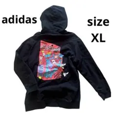 adidas アディダス×ジェニーカオリ XL コラボ パーカー