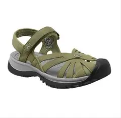 【美品】キーン　KEEN ローズサンダル アウトドアサンダル　カーキ　24.5㎝のサムネイル