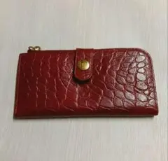 イルビゾンテ クロコダイル型押し 長財布