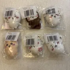 ちいかわだらけくじ E賞 全身ぬいぐるみバッジ 6種セット　コンプリートセットのサムネイル