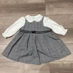 CHERUBIC チェック柄ワンピース 90 入園式 フォーマル 幼稚園保育園