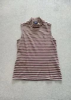 パーリーゲイツ ノースリーブ ハイネック シャツ カットソー 0　ゴルフ