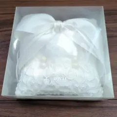 ロイヤルアッシャー リングピロー ホワイト