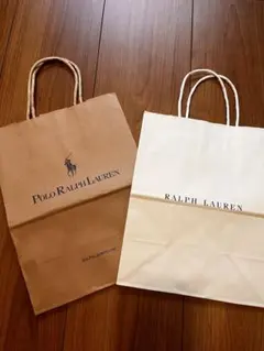 Polo Ralph Lauren ショップ袋 2枚セット