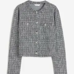 H&M 完売品　テクスチャードカーディガン
