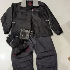 KissMarkスキーウェア上下と小物セット　スノボー　デニム風