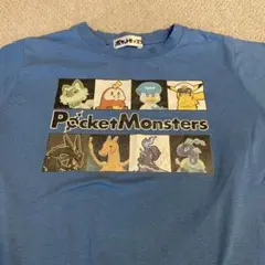 ポケットモンスター Tシャツ キッズサイズ ブルー