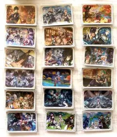 原神 シールウエハース2 18枚セット 被りなし
