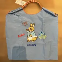 新品未使用★D.KELLY 刺繍トートバッグ　rabbit DK-BC-508