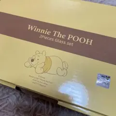 Winnie The Pooh 2Pieces Glass set