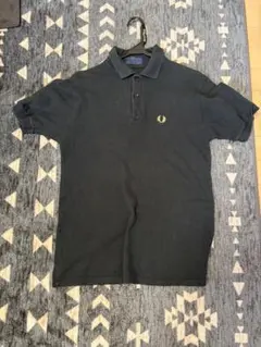 FRED PERRY フレッドペリー ポロシャツ ネイビー 半袖 月桂樹ロゴ